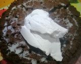 A picture of step 6 of Chocolate Poke Cake.