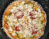 A picture of step 4 of Wheat flour cheese burst pizza.