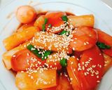 Hình bước làm 3 của món Bánh gạo cay
