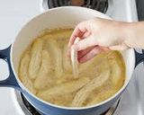 A picture of step 3 of Chicken and Dumplings.
