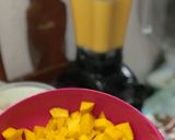 A picture of step 1 of Mango chocochips.