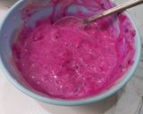 Foto langkah ke 2 dari resep Salad dressing buah naga.