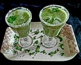 A picture of step 3 of Spicy Lassi.