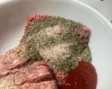 A picture of step 1 of Mum's Oat Meatloaf.