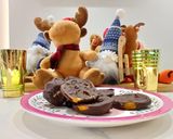 Foto del paso 5 de la receta: Naranja confitada y Coquitos con cobertura de chocolate negro
