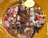 Foto langkah ke 4 dari resep Iwak pepuyu beubar + cacapan #khasbanjar.