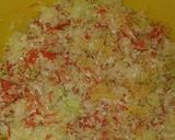 A picture of step 1 of Dry veg manchurian.