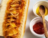 A picture of step 7 of Hot dog potato crisps - Simple, fast and delicious!.