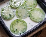 A picture of step 2 of Vegan Fried Green Tomato Sandwich.
