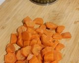 ,,Pasta z groszku, marchewek oraz czosnku,, krok przepisu 1 zdjęcie