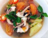 Hình bước làm 6 của món Bạch tuộc vươn vòi
