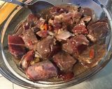 Une image de l'étape 8 de Sauté de sanglier aux carottes (sanglier préalablement mariné 12h).