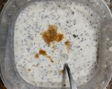 Foto del paso 1 de la receta: 🌈Chía pudding con avena trasnochada tres colores 🌈 Frambuesa, mango y coco 🌈