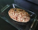 A picture of step 8 of Oatmeal Raisin Bread GF EF.