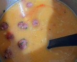 Foto del paso 10 de la receta: Alubias blancas en crema de verduras con mini keftas de cordero