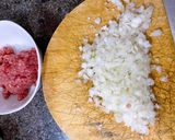 A picture of step 1 of Teriyaki Beef Hamburger.