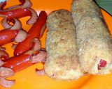 Foto langkah ke 6 dari resep Roti goreng sosis.