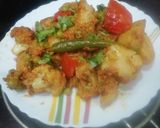 A picture of step 8 of Gobhi, Matar & Potato Subji.