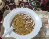 A picture of step 7 of Maa chole ki daal.