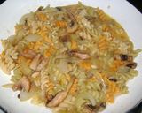 Foto del paso 6 de la receta: Frittata de hongos con tirabuzones