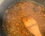 A picture of step 2 of Coconut Curried Lentils.