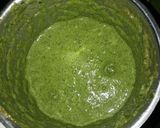 A picture of step 3 of Methi paneer and macroni.