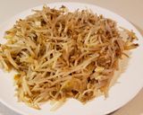 快炒-蒜炒豆芽【5分鐘】【臺式】【家常菜】【名字等於材料系列】【下飯】的食譜步驟4照片