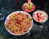 A picture of step 6 of Peas Pulao.