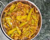 मसाला हरी मिर्च फ्राई(masala mirch fry recipe in hindi) रेसिपी चरण 5 फोटो