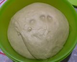 Foto langkah ke 4 dari resep Roti Tawar Discard Sourdough Matcha (Eggless).