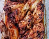 Foto del paso 3 de la receta: Alitas de pollo asadas en salsa de miel y ajo