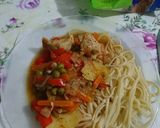 Foto del paso 12 de la receta: Salteado de cerdo con fideos