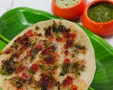 A picture of step 7 of 20 mins Suji Uttapam.