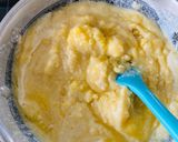 A picture of step 2 of Malai badam mehsoob (Fresh cream and almond mehsoob).