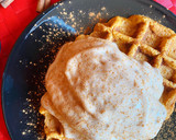 Foto del paso 4 de la receta: Gofres de boniato con helado de canela