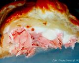 Foto del paso 4 de la receta Trenza rellena de salmón y queso
