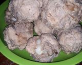 Foto langkah ke 4 dari resep Bakso diet ala debm bakso isi telur dan mozarella.