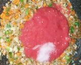 A picture of step 4 of Masala cheese macaroni.