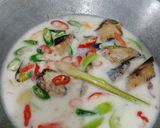 Foto langkah ke 4 dari resep Ikan tongkol cuek kuah santan.