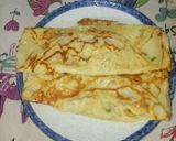 Hình bước làm 11 của món Bánh Crepe Trứng Đài Loan (Ji Dan Bing)