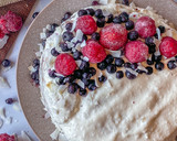 Foto del paso 6 de la receta: Tarta de coco y frutos rojos