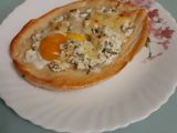 Хачапури по-аджарски на закваске Лавито Мадре