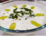 A picture of step 5 of Angoor Ka Raita.