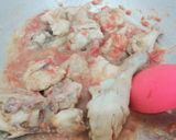A picture of step 1 of Chicken Malai handi.