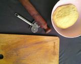 A picture of step 2 of Semovita Chincin.