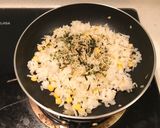 吻仔魚玉米海苔飯（也能做寶寶副食品）的食譜步驟3照片