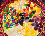 A picture of step 9 of Fruit and sweets cream 🍕 pizza.