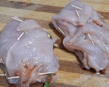 Foto del paso 5 de la receta: Pechuga de pollo rellena en airfryer