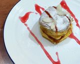 Foto langkah ke 5 dari resep 44. Souffle Pancake.