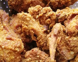 A picture of step 6 of FRIED CHICKEN (KFC STYLE) #themchallenge 😊.